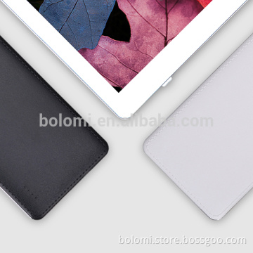 Imitation Leather 10000mah USB portable power bank mobile phone battery charger